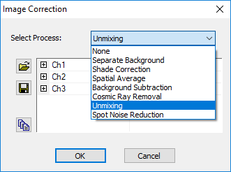 Image Correction dialog